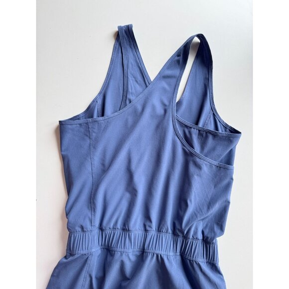 PATAGONIA Fleetwith Current Blue Stretch Plain Weave Tank Dress, Size S - Picture 10 of 16